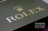 Rolex ppt(includes, introduction, history , innovation, ceo, rolex watchs , case study and market obj. ,strategy, vission , mission , segment, graph,conclusion)