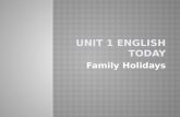 Unit 1 English Today