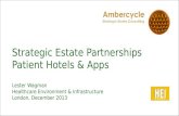 Strategic Estate Partrnerships, Patient Hotels and Apps