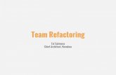 DevOps Days Tel Aviv 2013: Team refactoring: How rearchitecting systems affects people, teams & processes - Tal Salmona