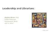 Leadership and librarians