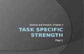 Task Specific Strength Training