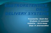 1 gastroretentive drug delivery systems