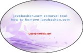 Remove Javabashen.com, Easy way to Get Rid Of Javabashen.com