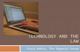 Stacy Robin - The Degania Group - Technology and the Law