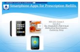 Smartphone Apps for Prescription Refills