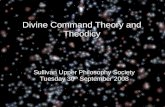 Divine Command Thoery And Theodicy