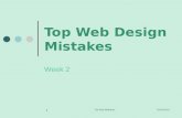 Top Website Mistakes