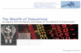 The Wealth of Innovations: An Inquiry into the Nature and Causes of the Wealth of Innovations - Marc Ehrlich, IBM