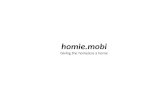 Homie Pitch Deck - Cape Town StartUp Weekend 2013