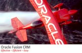 Fusion CRM Overview