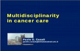 Multidisciplinary care: a perspective from diagnosis and treatment of rare cancers