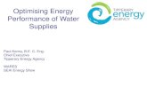 Optimising Energy Performance of Water Supplies