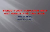 Bring your popcorn and get ready for the powerpoint