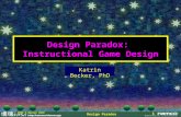 Design Paradox: Educational Game Design
