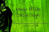 Oscar wilde (1854 1900)