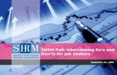 Shrm Job Seeker Info