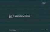 Daniel Murphey - Startup lessons for marketers