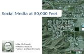 Social Media at 50,000 Feet