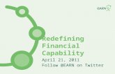 Redefining Financial Capability: EARN's Model of Self-Efficacy