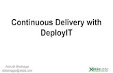 DevOpsDays India 2013 @Bangalore - Continuous delivery with deploy it
