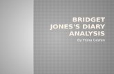 Bridget jones's diary analysis by Fiona
