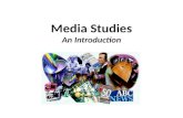 Media Studies - An Introduction