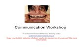 Communication training 2013 a