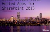 Build Secure Cloud-Hosted Apps for SharePoint 2013