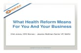 NAHU/Norvax Health Reform Update