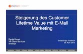 Steigerung des Customer Lifetime Value mit E-Mail Marketing