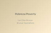 La Pobreza Poverty