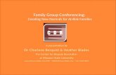 Family Group Conferencing - Creating New Normals for At-Risk Families