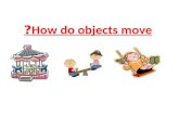 How do objects move