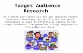 Target audience presentation