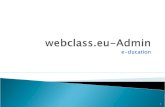 Webclass Admin