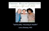 Friends' health connection #1