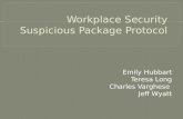 Workplace Security-Suspicious Package Protocol