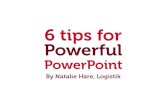 Six Tips for Powerful PowerPoint by Logistik