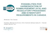 A4 - Panel Discussion Possibilities for Harmonization of HTA and Regulator Processes and Evidentiary Requirements in Canada - Goeree, Drummond, Tsoi, Sabourin & Henshall - Salon B