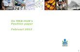 Position paper MKB-HUB