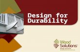 Design for Durability - Lunch & Learn