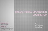 social media marketing certificate online in Bangalore