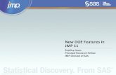 New Design of Experiments Features in JMP 11