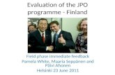 Evaluation of the JPO programme - Finland