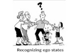Recognizing ego states (Transactional analysis / TA is an integrative approach to the theory of psychology and psychotherapy).