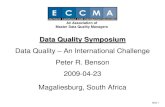 01 data quality-international challenge