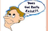 Existence of God - Does God really exist?