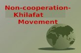Non cooperation-khilafat Movement (history)