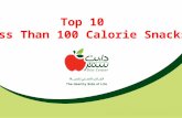 Top 10 less than 100 calorie snacks